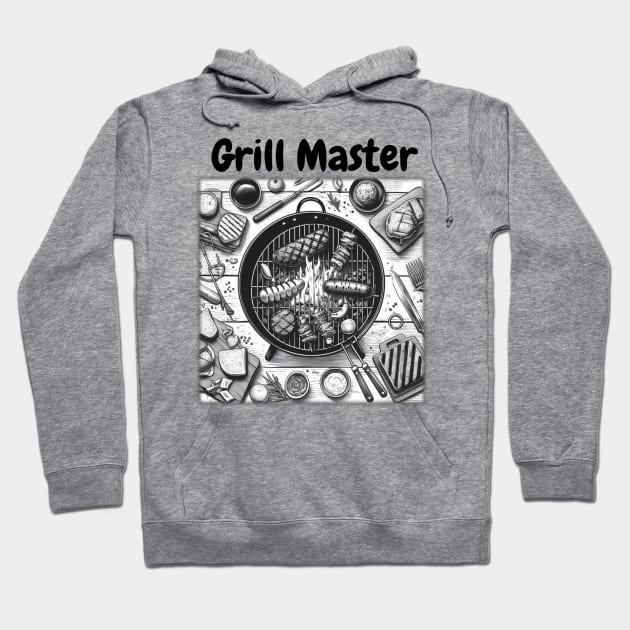 Grill Master Hoodie by NateCoTees